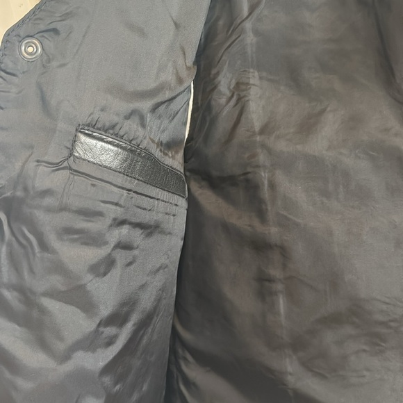 Leather Gallery Black Moto Biker Western leather vest 42R - Picture 5 of 9